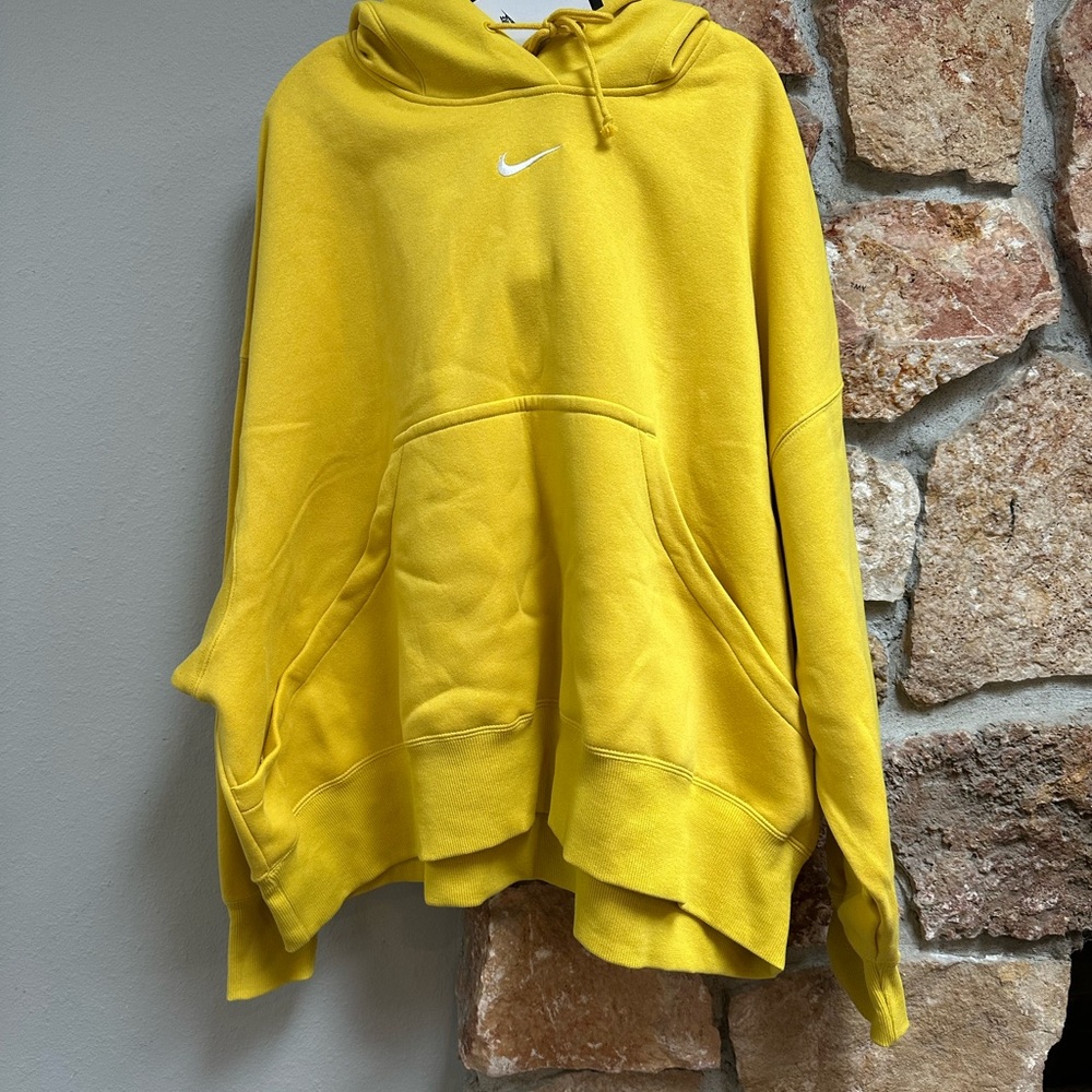 Nike Women's Yellow Hoodie